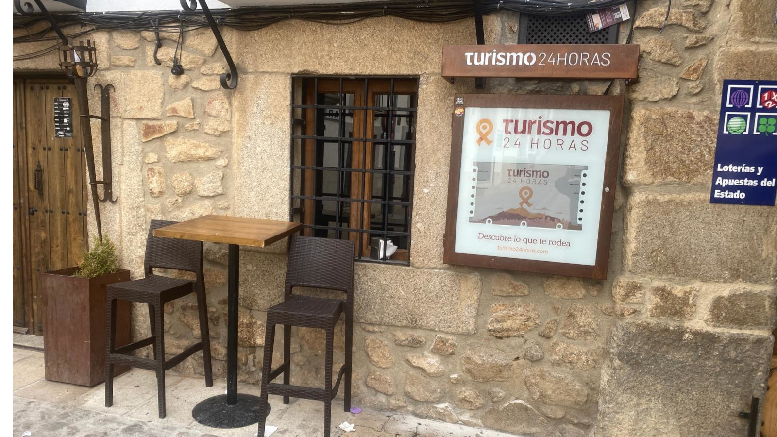 Instalación Turismo24horas en Cuacos de Yuste, Cáceres