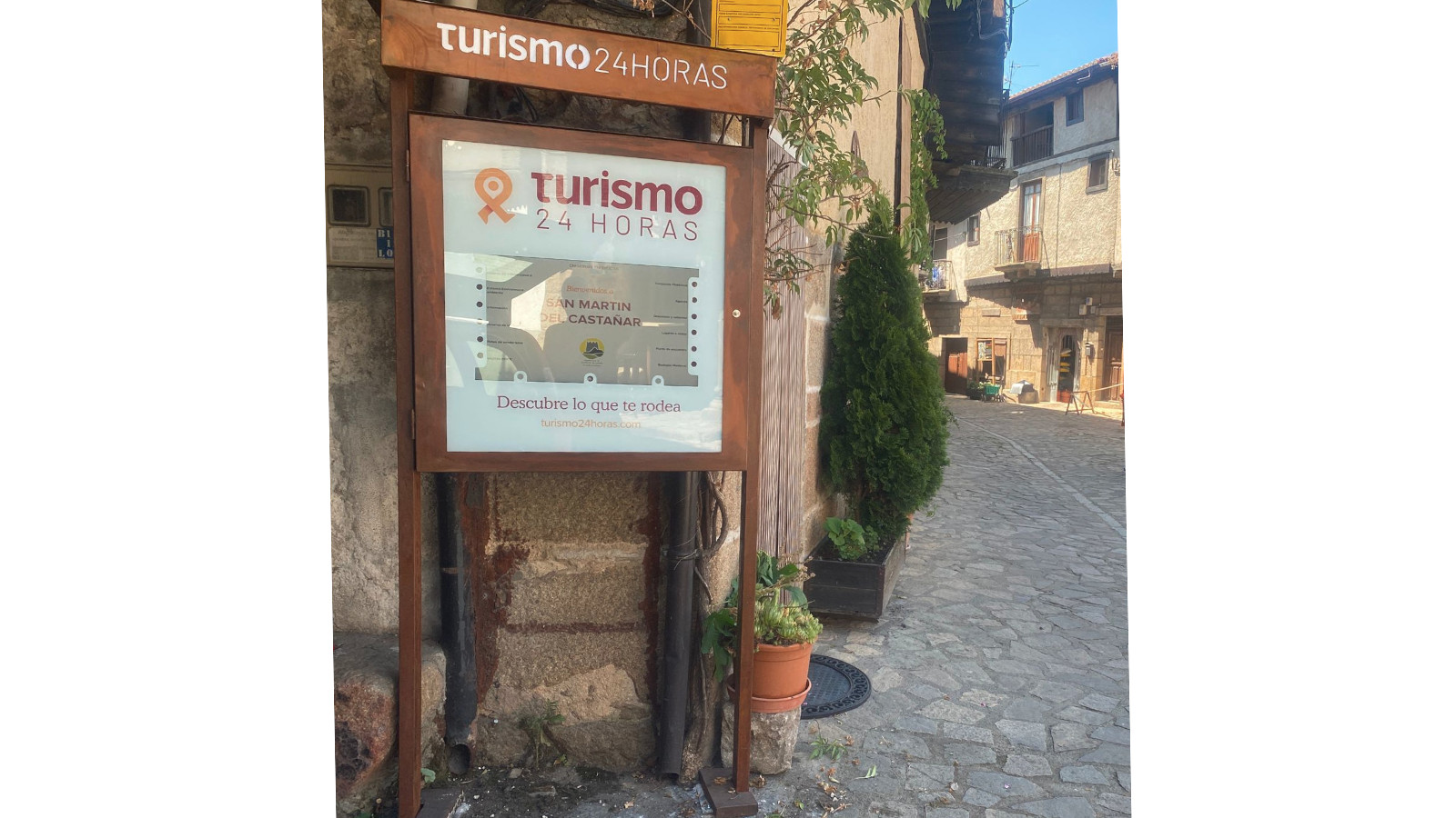 Instalación Turismo24horas en San Martín del Castañar, Salamanca